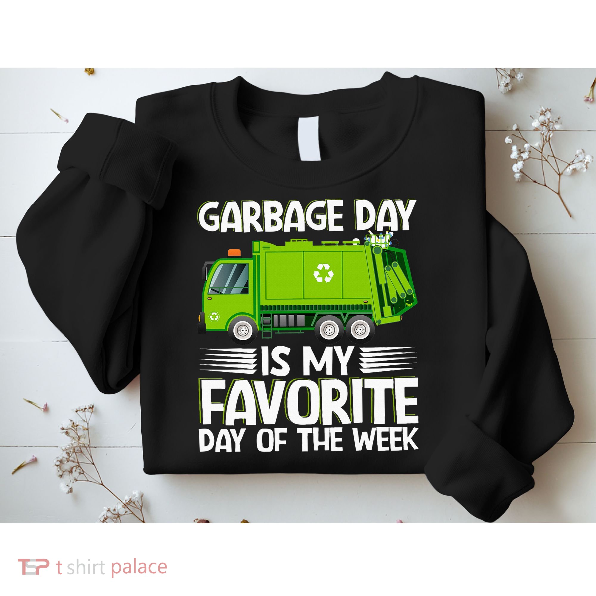 Garbage Day Waste Management Costume For Sweatshirt