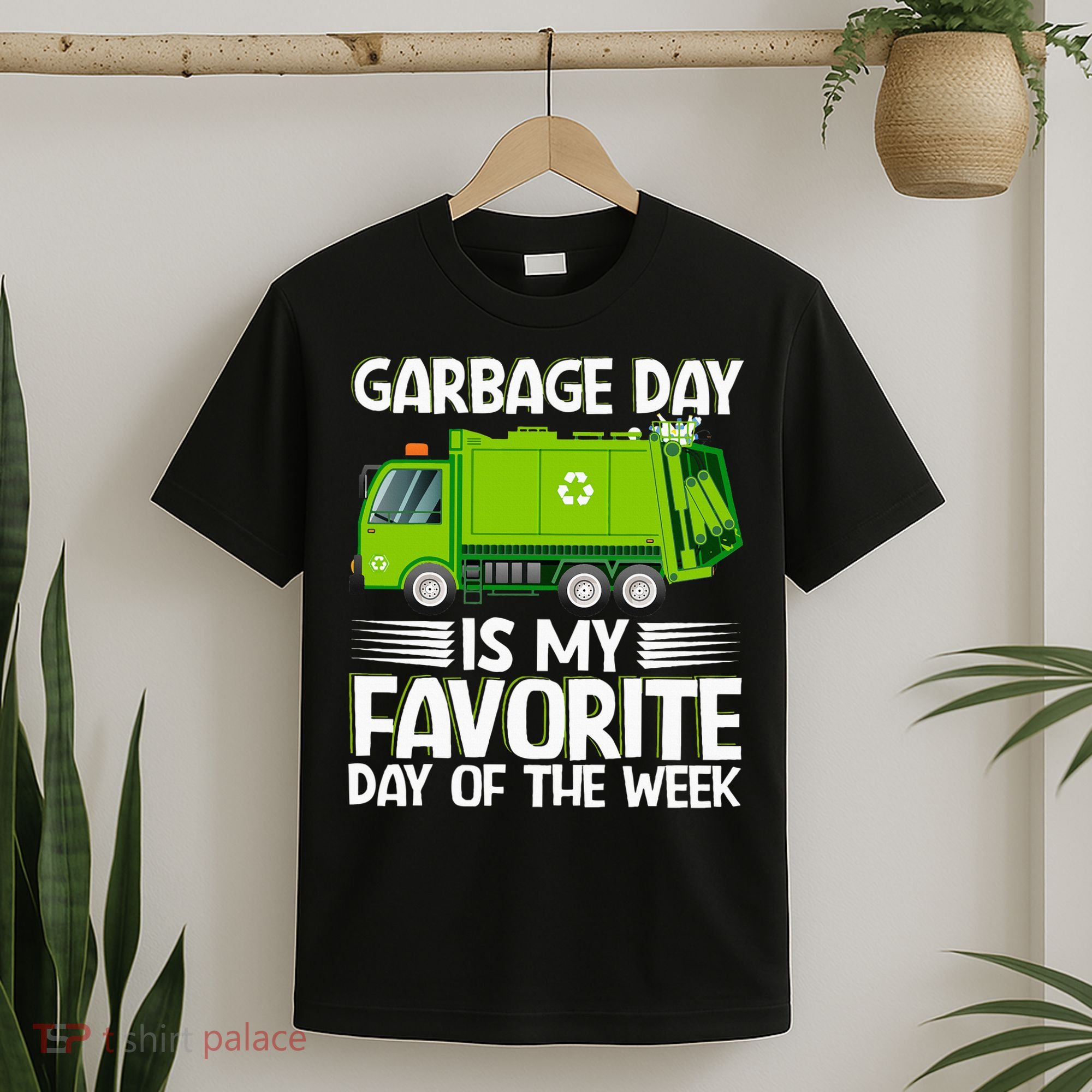 Garbage Day Waste Management Costume For T-Shirt