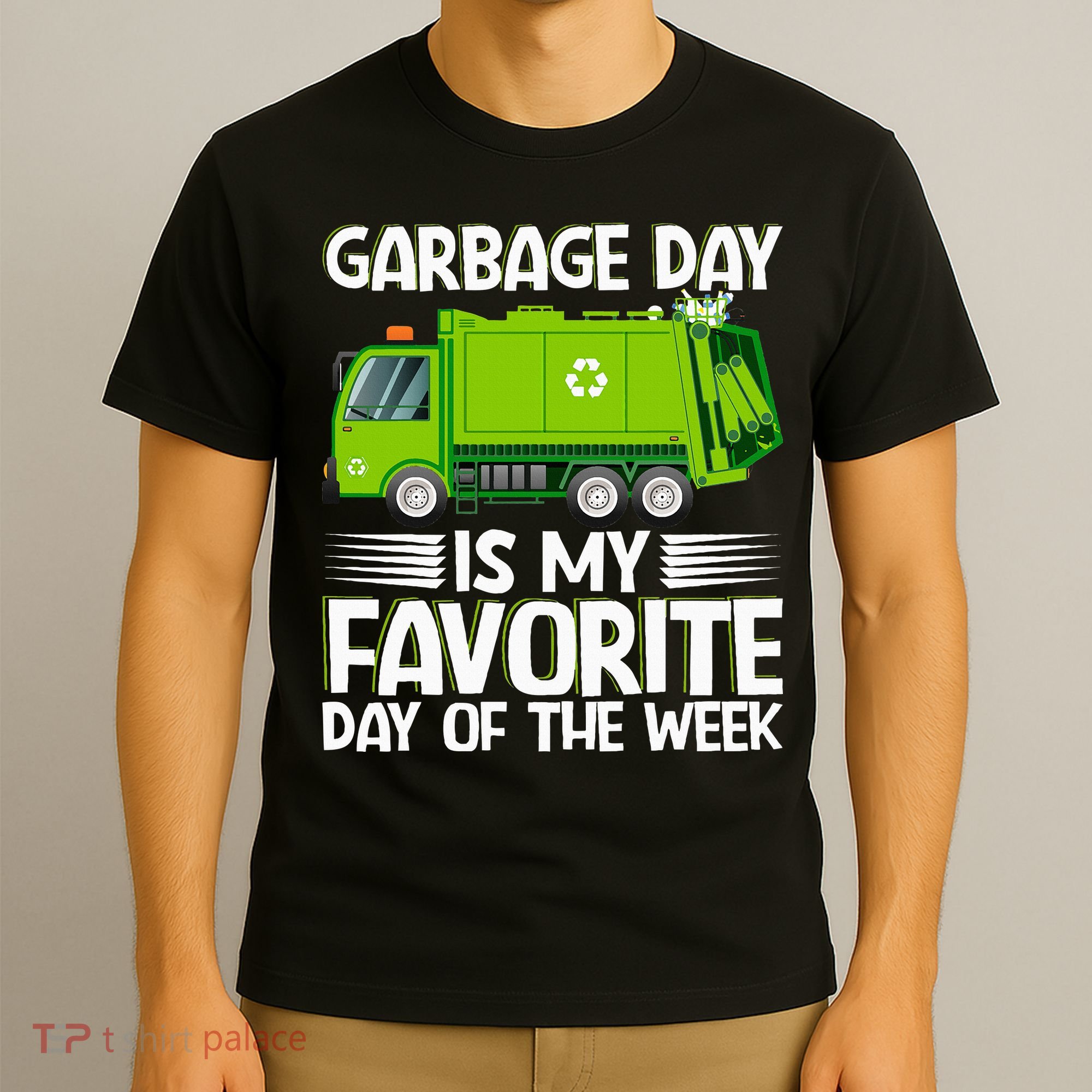 Garbage Day Waste Management Costume For T-Shirt
