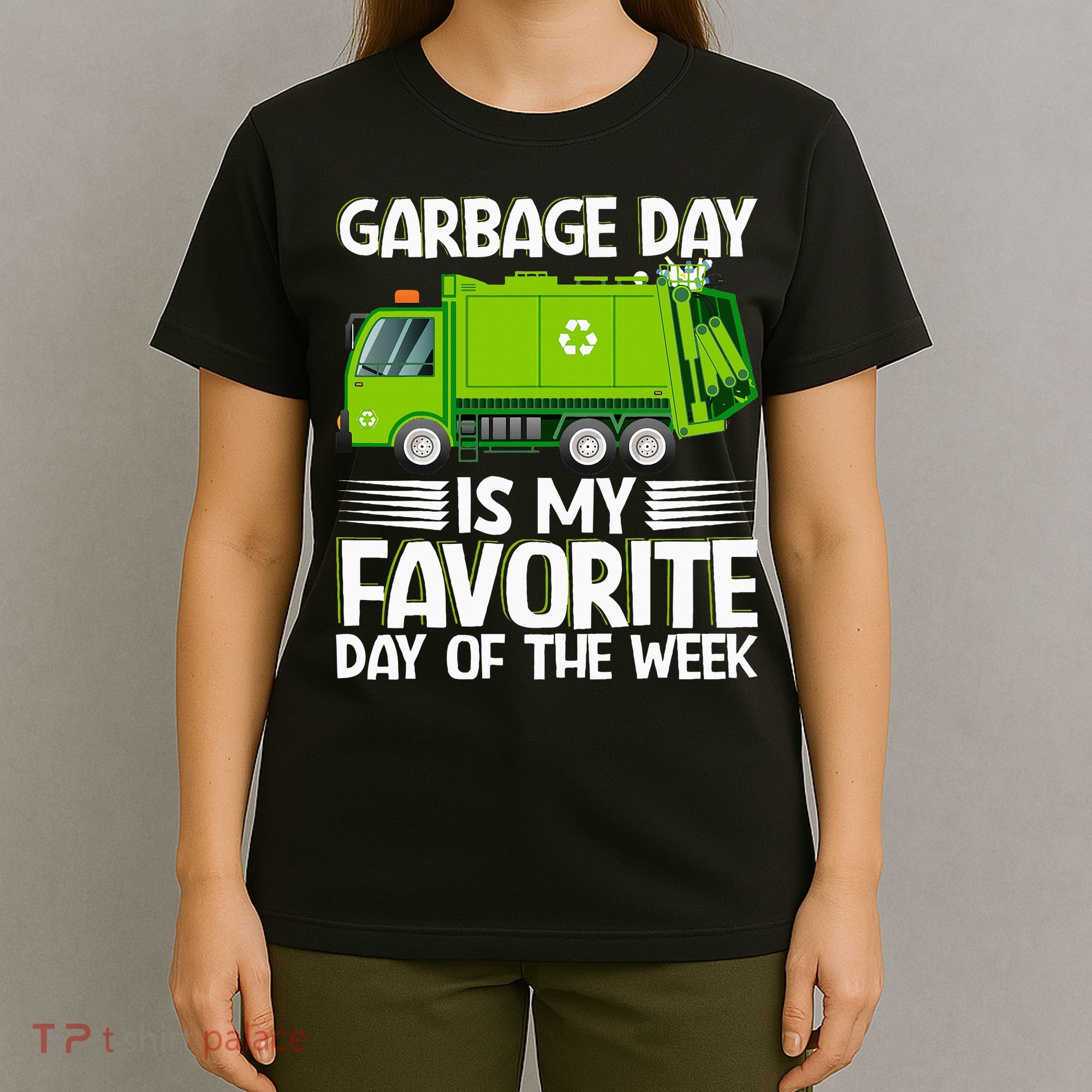 Garbage Day Waste Management Costume For T-Shirt