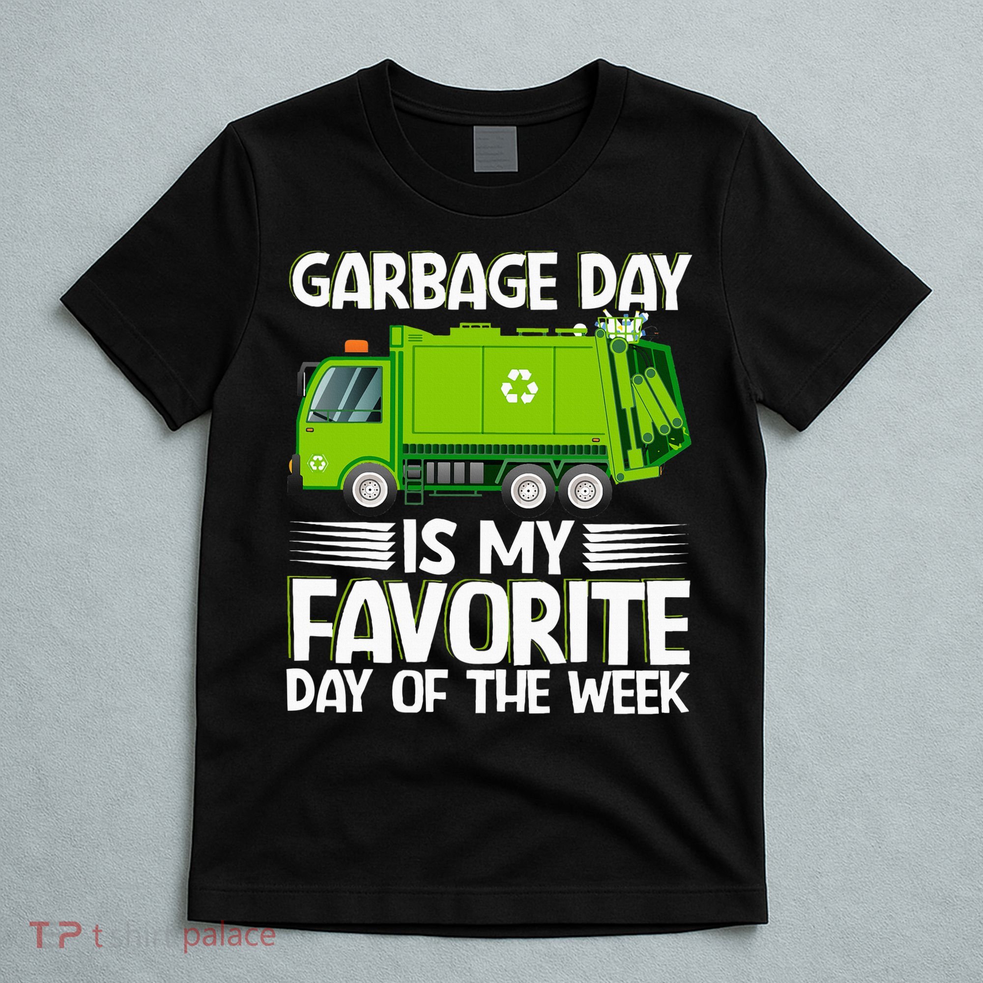 Garbage Day Waste Management Costume For T-Shirt