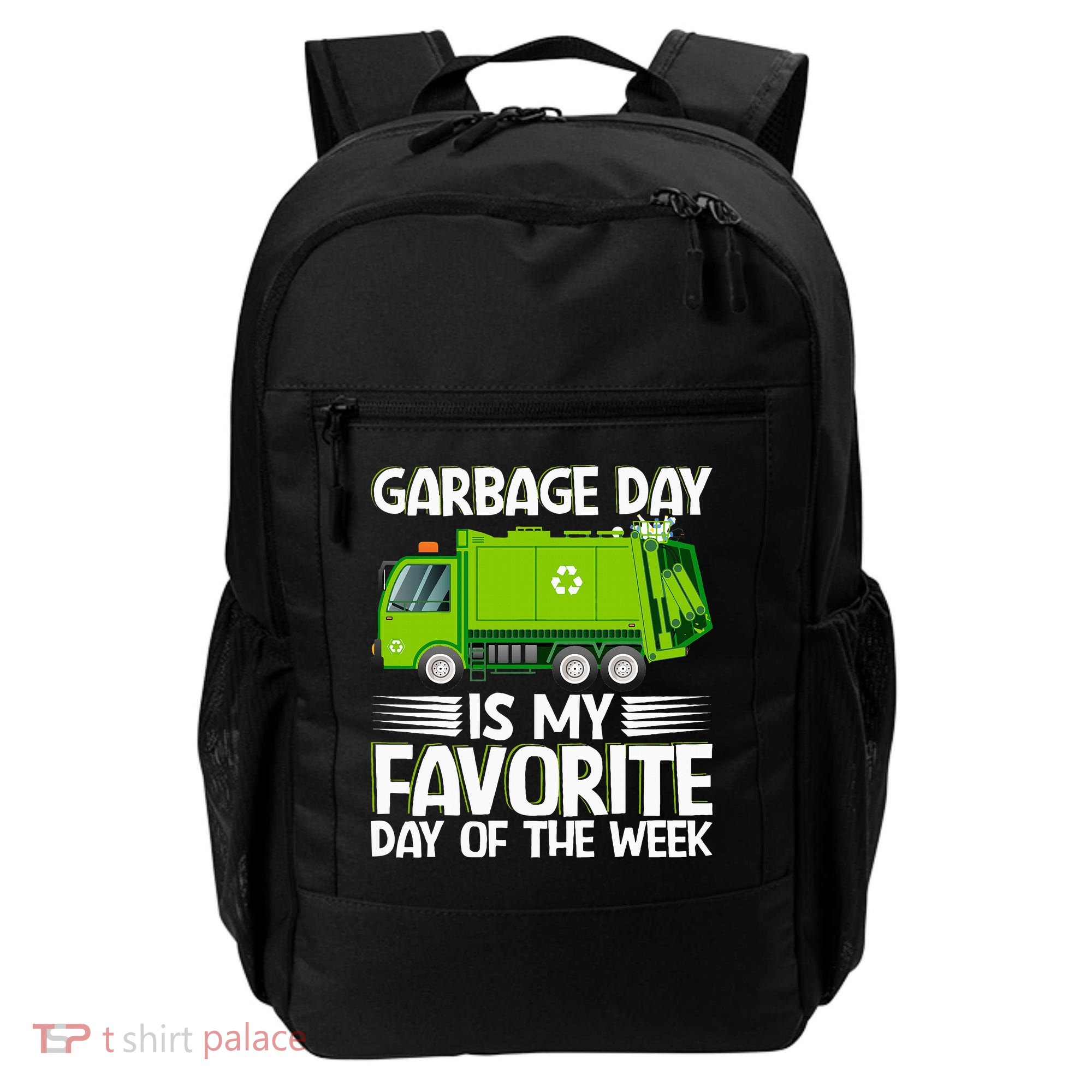 Garbage Day Waste Management Costume For Backpack