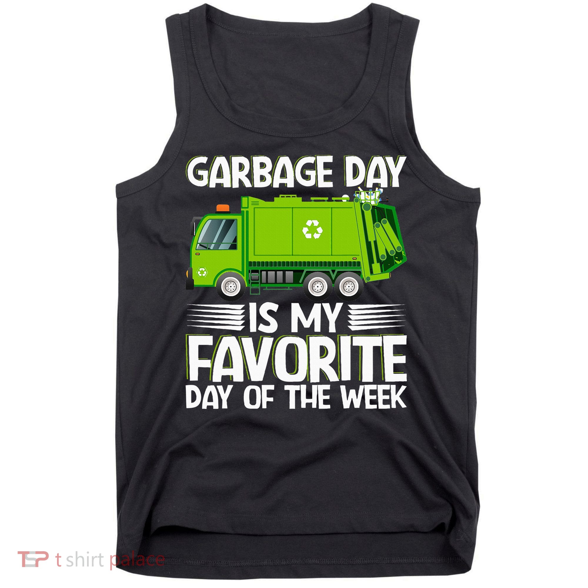 Garbage Day Waste Management Costume For Tank Top