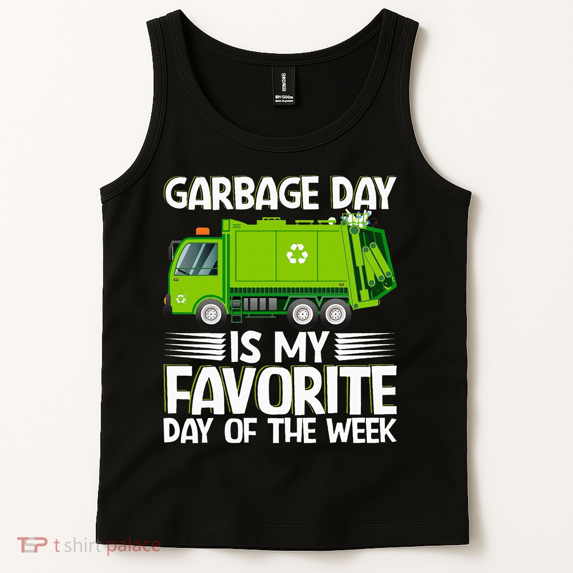 Garbage Day Waste Management Costume For Tank Top