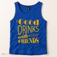 Good Drinks With The Friends Tank Top thumb 2