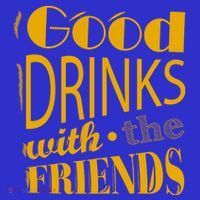 Good Drinks With The Friends Kids Sweatshirt thumb 2