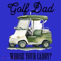 Golf Dad Whose Your Caddy? Funny Golf Lover FatherS Day Gift Hoodie thumb 7