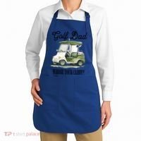 Golf Dad Whose Your Caddy? Funny Golf Lover FatherS Day Gift Apron thumb 2