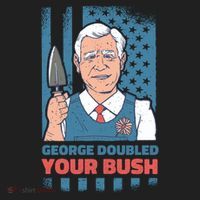 George Doubled Your Bush Funny Garden Women's Sweatshirt thumb 2
