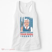 George Doubled Your Bush Funny Garden Women's Tank Top thumb 0