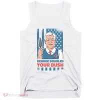 George Doubled Your Bush Funny Garden Tank Top thumb 0