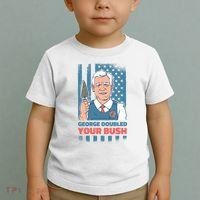 George Doubled Your Bush Funny Garden Toddler T-Shirt thumb 2