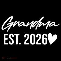 Grandma EST 2026 Women's Hoodie thumb 2