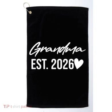 Grandma EST 2026 Golf Towel