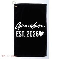 Grandma EST 2026 Golf Towel thumb 0