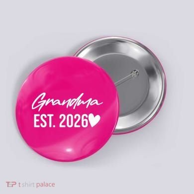 Grandma EST 2026 Button