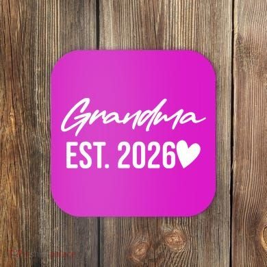 Grandma EST 2026 Coaster