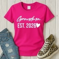 Grandma EST 2026 Women's T-Shirt thumb 3