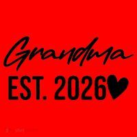 Grandma EST 2026 Santa Hat thumb 1