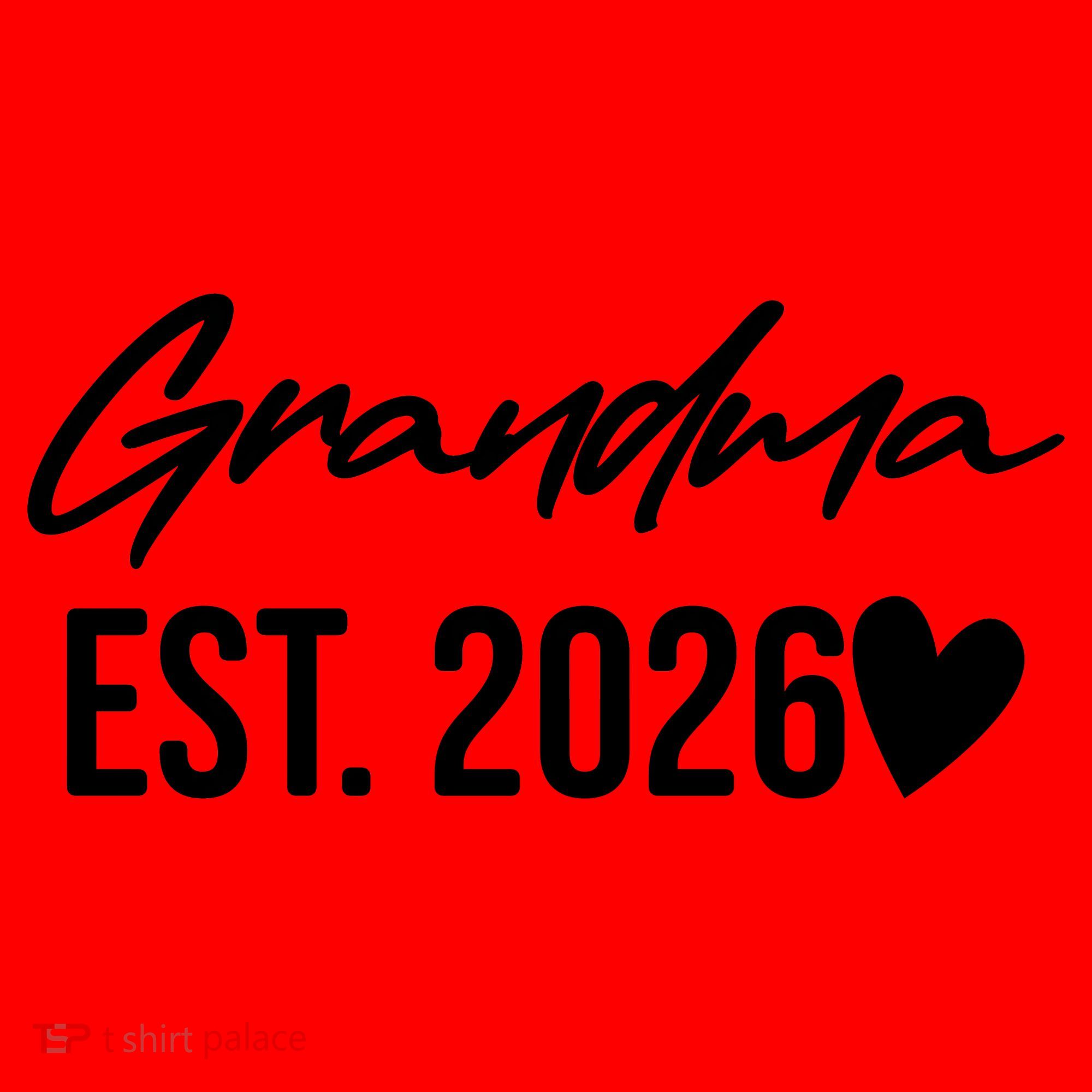 Grandma EST 2026 Santa Hat