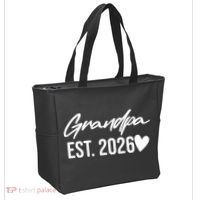 Grandpa EST 2026 Tote Bag thumb 2