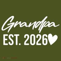 Grandpa EST 2026 Long Sleeve Shirt thumb 2