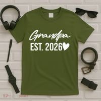 Grandpa EST 2026 T-Shirt thumb 5