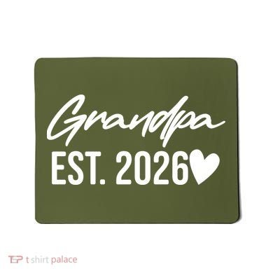 Grandpa EST 2026 Mousepad