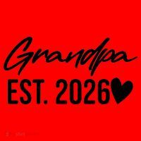 Grandpa EST 2026 Santa Hat thumb 1