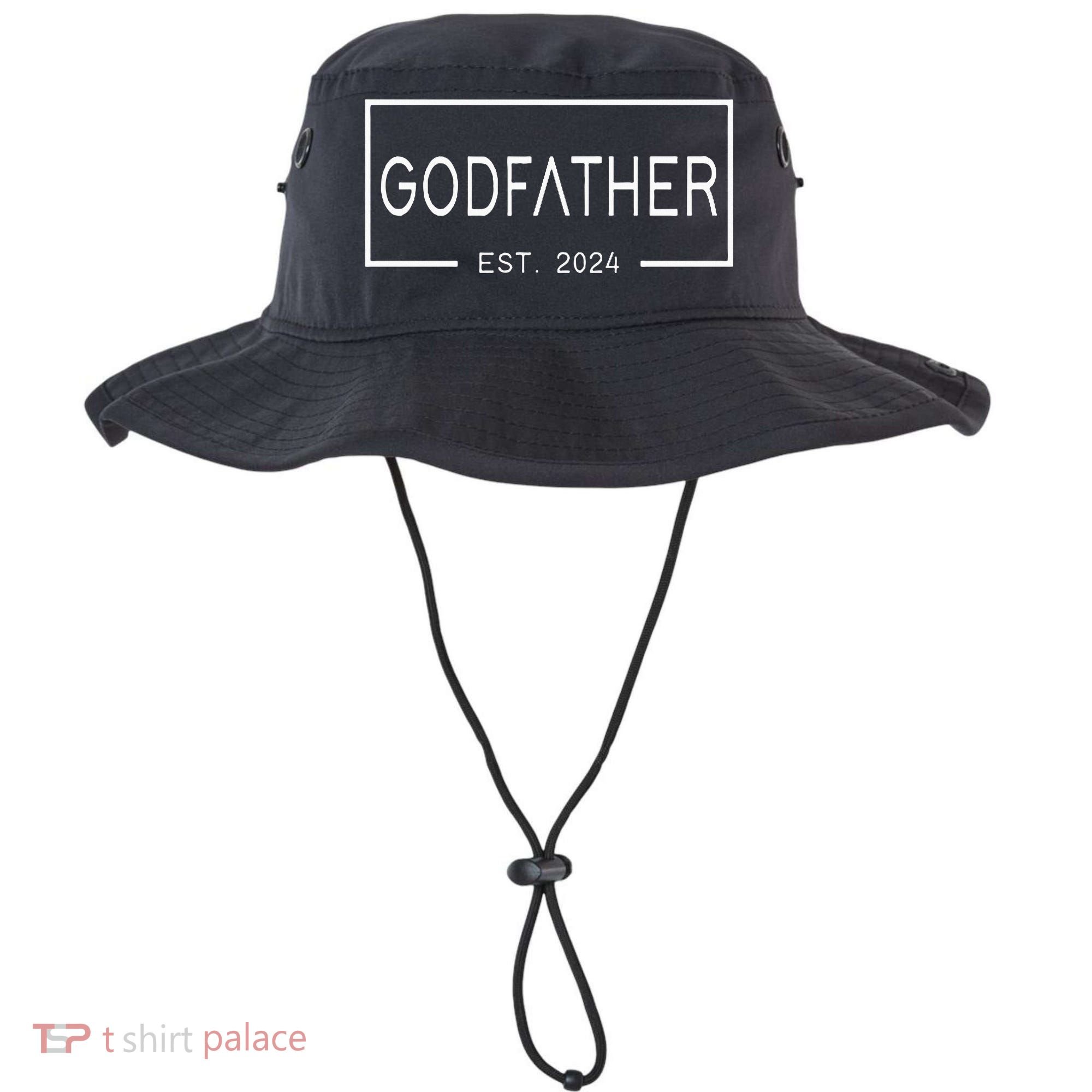 Godfather Est 2024 First Time Godfather FatherS Day Bucket Hat