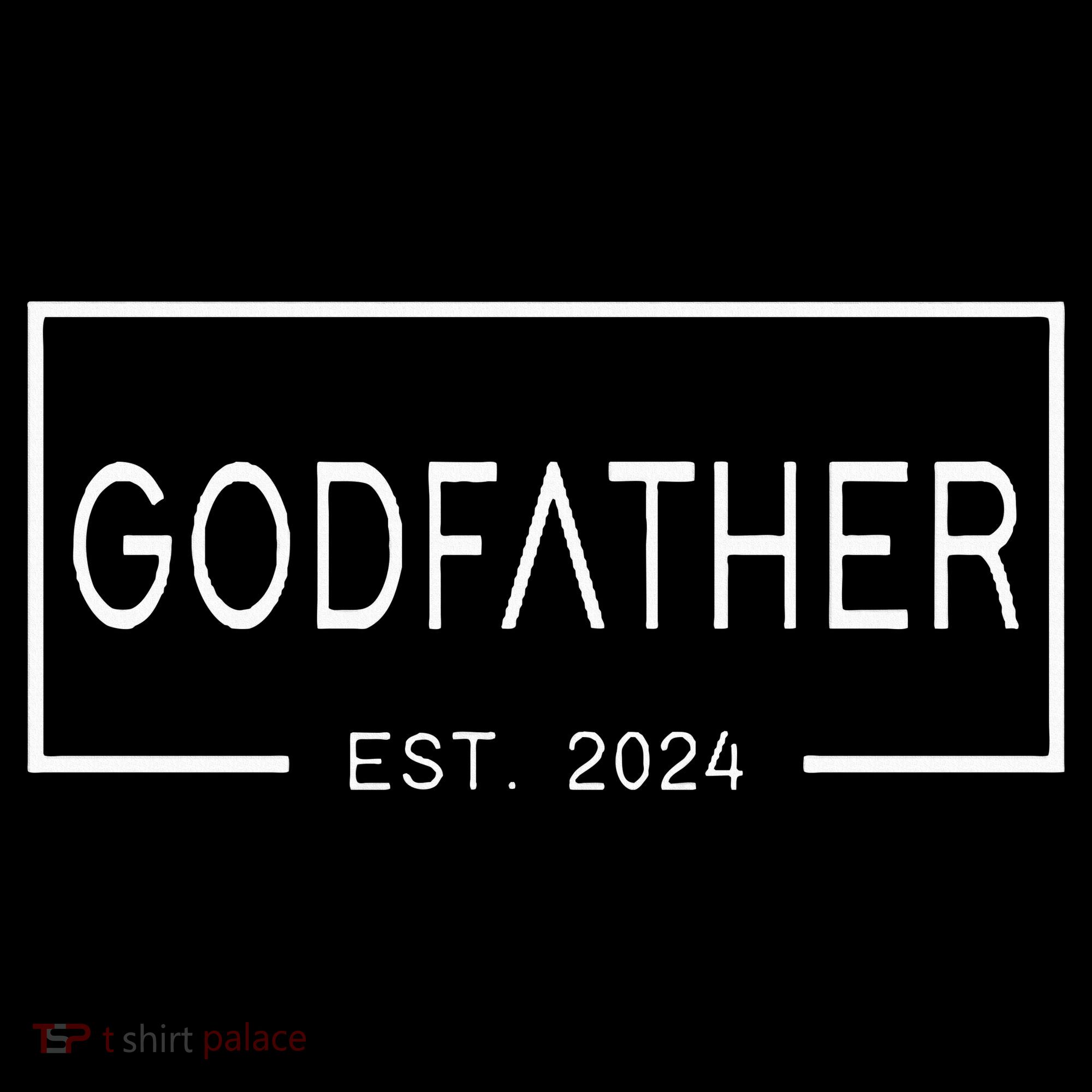 Godfather Est 2024 First Time Godfather FatherS Day Women's T-Shirt