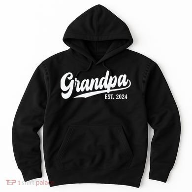 Grandpa Est 2024 Hoodie
