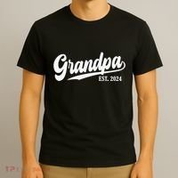 Grandpa Est 2024 T-Shirt thumb 3