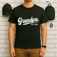 Grandpa Est 2024 T-Shirt thumb 6