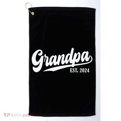 Grandpa Est 2024 Golf Towel