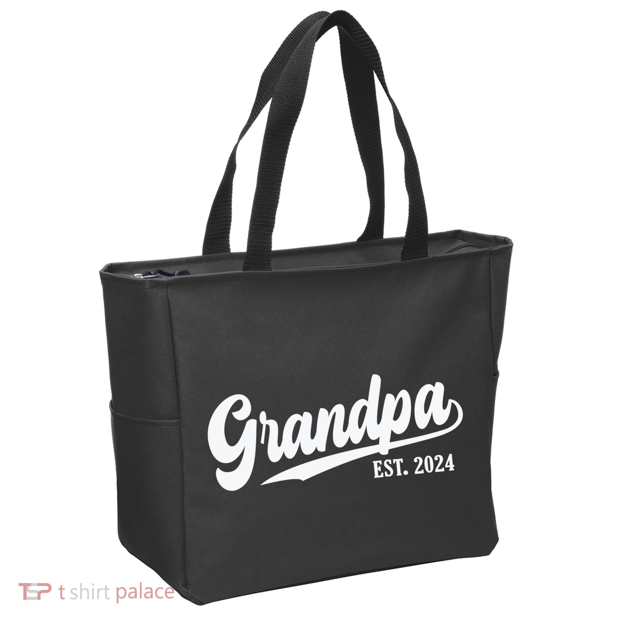 Grandpa Est 2024 Tote Bag
