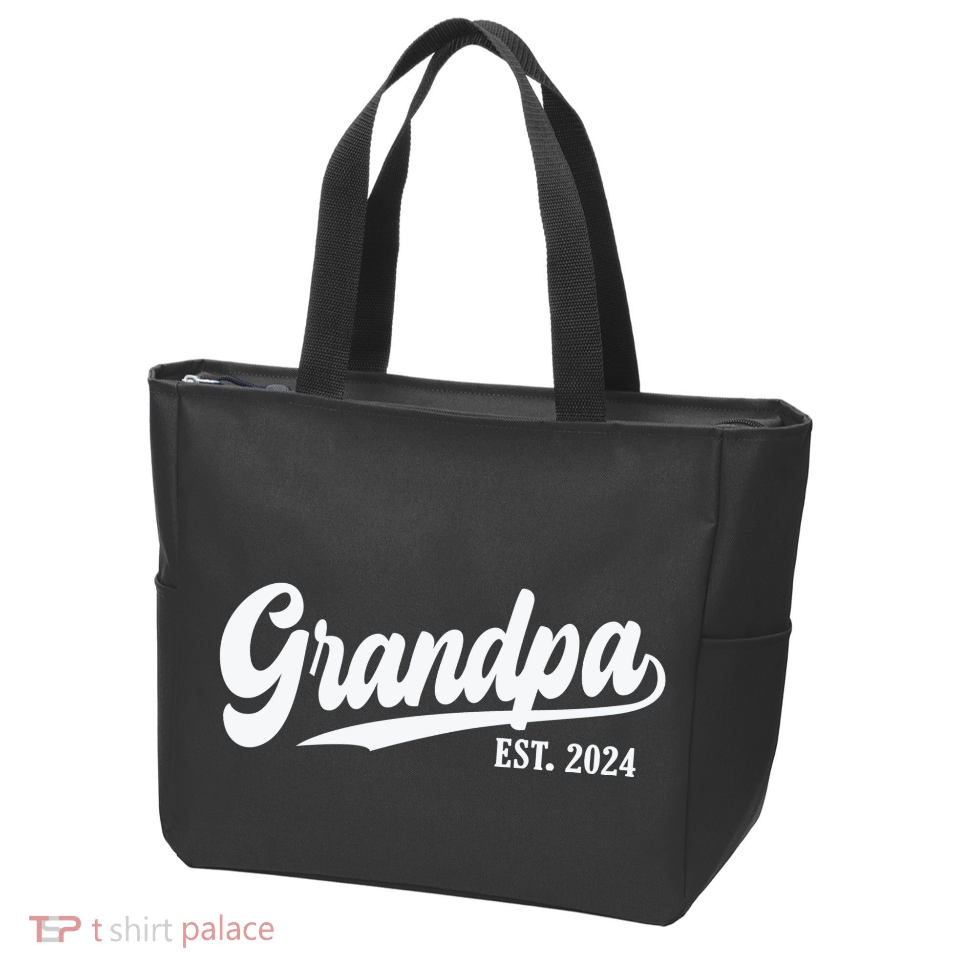Grandpa Est 2024 Tote Bag