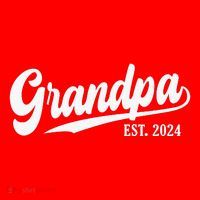 Grandpa Est 2024 Santa Hat thumb 1