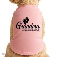 Grandma Established 2026 Cute Baby Feet Doggie Tank thumb 0
