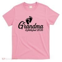 Grandma Established 2026 Cute Baby Feet T-Shirt thumb 0
