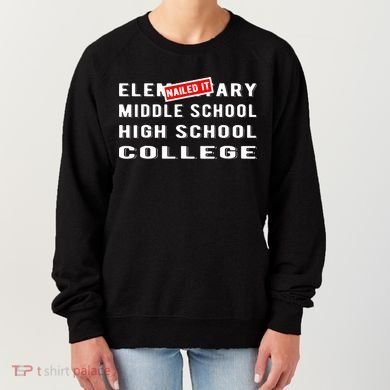 Goodbye Elementary 5th Grade Graduate 6th Grade Graduation Women's Sweatshirt