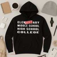 Goodbye Elementary 5th Grade Graduate 6th Grade Graduation Hoodie thumb 3