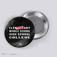 Goodbye Elementary 5th Grade Graduate 6th Grade Graduation Button thumb 0