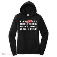 Goodbye Elementary 5th Grade Graduate 6th Grade Graduation Women's Hoodie thumb 0