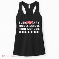 Goodbye Elementary 5th Grade Graduate 6th Grade Graduation Women's Tank Top thumb 0