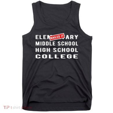 Goodbye Elementary 5th Grade Graduate 6th Grade Graduation Tank Top