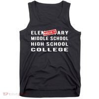 Goodbye Elementary 5th Grade Graduate 6th Grade Graduation Tank Top thumb 0