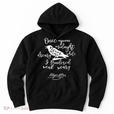 Gothic Edgar Allan Poe vintage  Hoodie