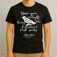 Gothic Edgar Allan Poe vintage  T-Shirt thumb 3
