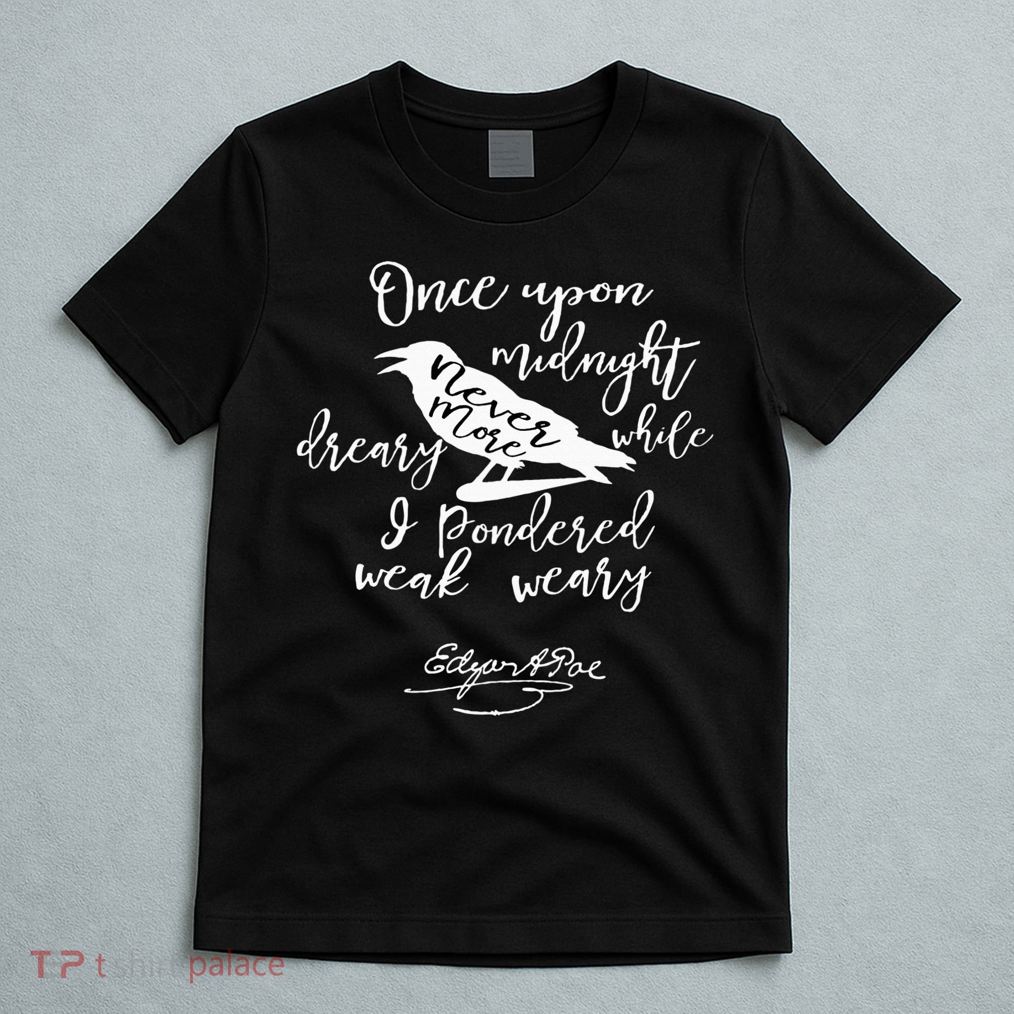 Gothic Edgar Allan Poe vintage  T-Shirt